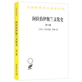 《阿拉伯伊斯兰文化史》封面